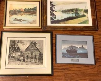 278 Assorted Framed Artwork