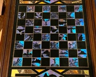 281 Brasil Butterfly Wing Serving Tray