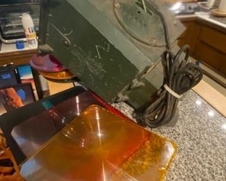 316 Vintage 3m Industrial Stage Light