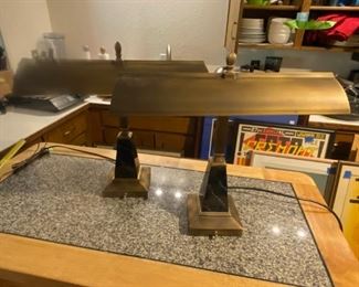 317 Pair Desk Top Lamps