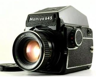 Mamiya M645 1000s PD Finder + Sekor C 80mm f/2.8 From Japan 1550