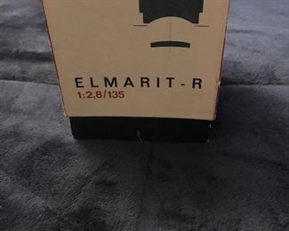 Leica ELMARIT-R 135mm f/2.8 MF 2-cam SLR Leicaflex lens Leitz Germany Ver 1