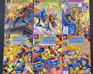 Located in: Chattanooga, TN
Yr 1995 - 1996
MFG Malibu
Phoenix Resurrection Comics
Resurrection: #0
- Chapter Three: #2
- Chapter Seven : #2
- Aftermath : #1
- Genesis : #1
- Revelations : #1
*Have Protective Covers*