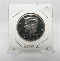Yr: 2000 - S
Denomination Kennedy Half Dollar
Located in: Chattanooga, TN
S Mint