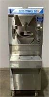 Located in: Chattanooga, TN
MFG Carpigiani
Model LB302/RTX-G
Ser# IC89287
Power (V-A-W-P) V-208-230, Hz-60, 3 Phase
Rolling Gelato / Ice Cream Maker
Size (WDH) 35"W X 19 1/2"D X 55 1/4"H
Per Consignor - Works
Air Cooled
*Sold As Is Where Is*
