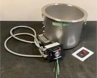 Located in: Chattanooga, TN
MFG Hatco
Model HWBI-11QT
Power (V-A-W-P) 120V - 50-60Hz - 4.2A - 500W
Built-In Heated Well
Size (WDH) 12-1/4"Dia. x 8-1/2"H
Unable To Test