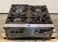 Located in: Chattanooga, TN
MFG Garland
4 Burner Gas Stove Top
Size (WDH) 24"Wx27"Dx10"H
Unable to Test
**Sold as is Where is**