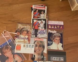 Princess Diana COLLECTABLE Magazines  