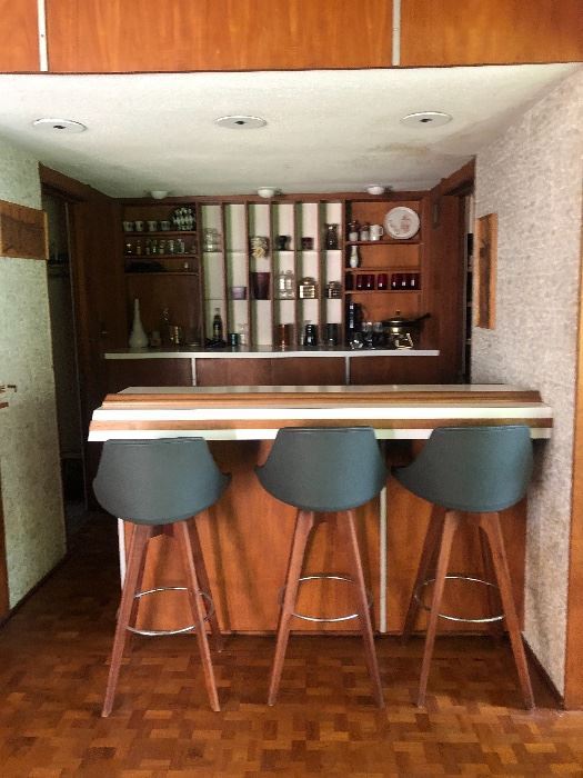 Mid Century Bar Stools