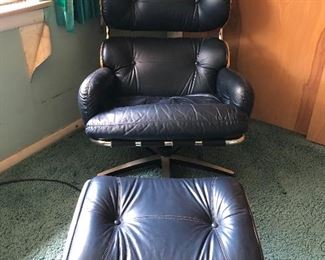 Eames Style Chair & Ottoman
