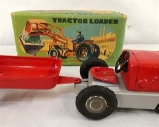 FRICTION TRACTOR W/ ORIG. BOX