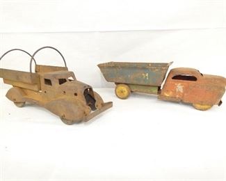 EARLY TOY TRUCKS