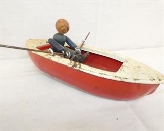 12IN ANIMATED ROWER W/ BOAT