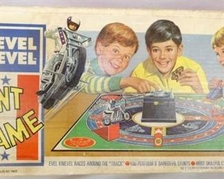 1974 IDEAL EVEL KNIEVEL STUNT GAME