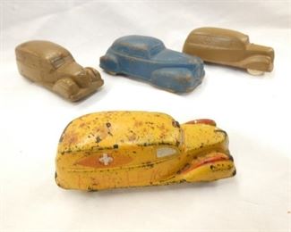 EARLY RUBBER CARS