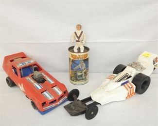 EVEL KNIEVEL RACERS, PUZZLE, FIGURE