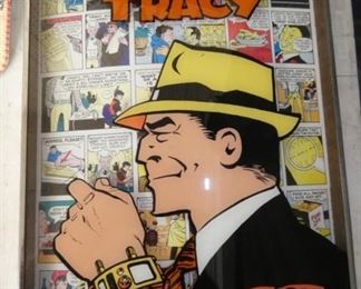 FRAMED DICK TRACY PICTURE 