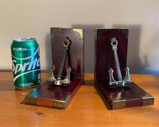 LOT #147 - $12 - Pair of Anchor Bookends