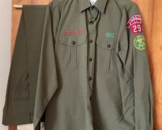LOT #155 - $90 - Lot of Vintage Boy Scout Items (all shown here is included in the lot)