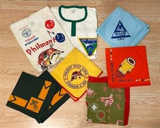 LOT #155 - $90 - Lot of Vintage Boy Scout Items (all shown here is included in the lot)
