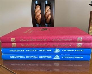 LOT #150 - $16 - Lot of 4 Books (2 Sheridan Shore Yacht Club & 2 Wilmette's Nautical Heritage)