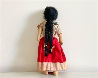 LOT #206 - $10 - Ethnic / Cultural Doll, Traditional Clothes / Costumes, Mexico