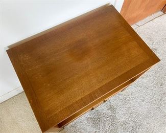 LOT #224 - $30 - Vintage Nightstand with Drawer (approx. 24" L x 16" W x 22" H)