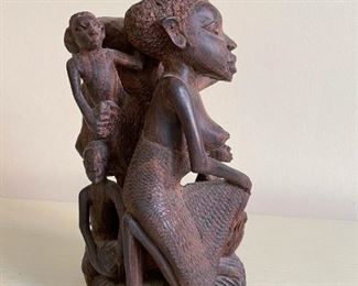LOT #235 - $50 - African Wooden Sculpture / Statue