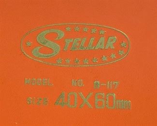 LOT #242 - $25 - Vintage Stellar Telescope Model No. B-117 (with box)