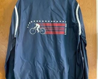LOT #255 - $15 - Indiana University Student Foundation "Little 500" Bike Racing Jacket, 1976 (size M)