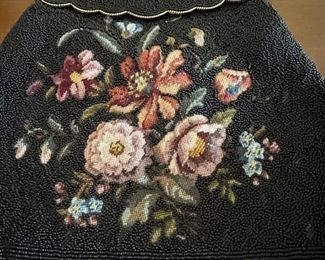 LOT #293 - $50 - Vintage Beaded Purse / Handbag