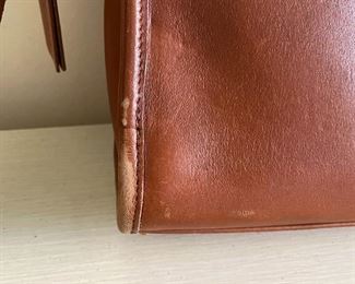 LOT #294 - $20 - Vintage Brown Coach Purse (shows some wear, see photos)