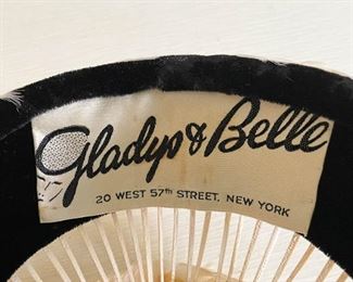 LOT #300 - $20 - Vintage Gladys & Belle White Feather Hat