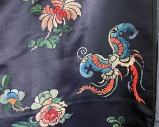 LOT #302 - $750 - Stunning Vintage 1930's Japanese Embroidered Kimono