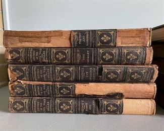 LOT #323 - $400 - The Photographic History of the Civil War in 10 Volumes, 1912 (condition issues)