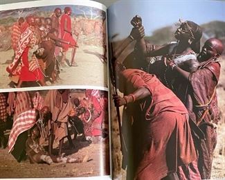 LOT #325 - $8 - Maasai Coffee Table Book, Saitoti, Beckwith