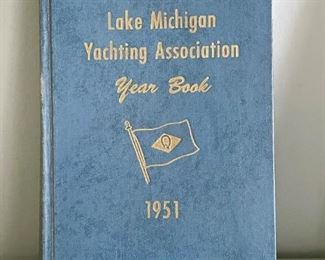 LOT #326 - $8 - Lake Michigan Yachting Association Yearbook, 1951