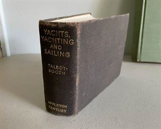 LOT #327 - $15 - Yachts, Yachting and Sailing Book, Talbot-Booth