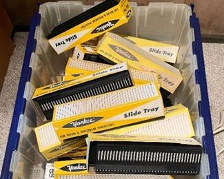 LOT #348 - $100 - Bin of Slides in Trays (all here included in lot)