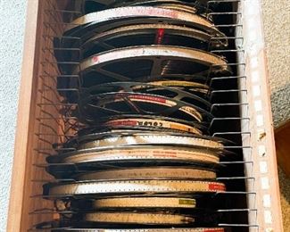 LOT #351 - MAKE AN OFFER - Large Lot of Vintage Reel-To-Reel Film / Film Strips / Home Movies (all here included in the lot, see additional photos for more)