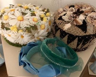 Vintage women’s hats.