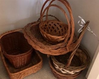 Baskets.