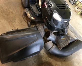 Attachments/accessories for Craftsman LT2500 riding mower.