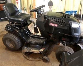 Craftsman LT 2500 riding lawn mower.