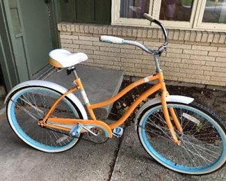 Huffy Cranbrook women's cruiser bicycle.