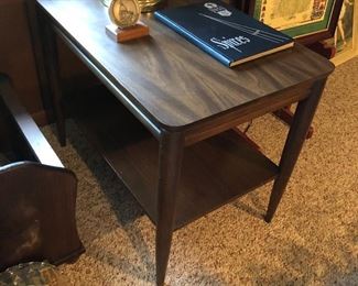 Mid-century accent table.