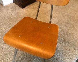 School chair by American Seating.