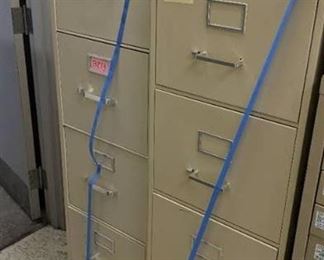 (3) File Cabinets (2) 5 Drawer and (1) 4 Drawer