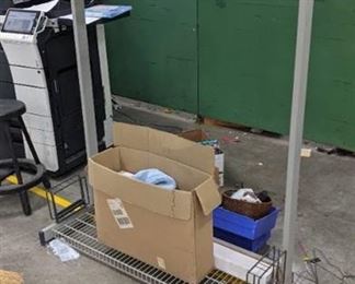 Metal Frame Clothes Rack