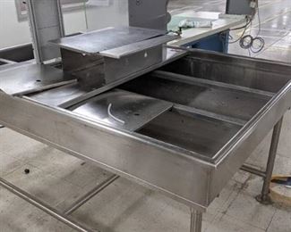 Stainless Steel Parts Rinsing Station